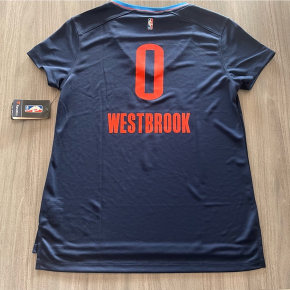 Fanatics OKC Russell Westbrook Jersey Tee - Size Medium - Picture 7 of 16